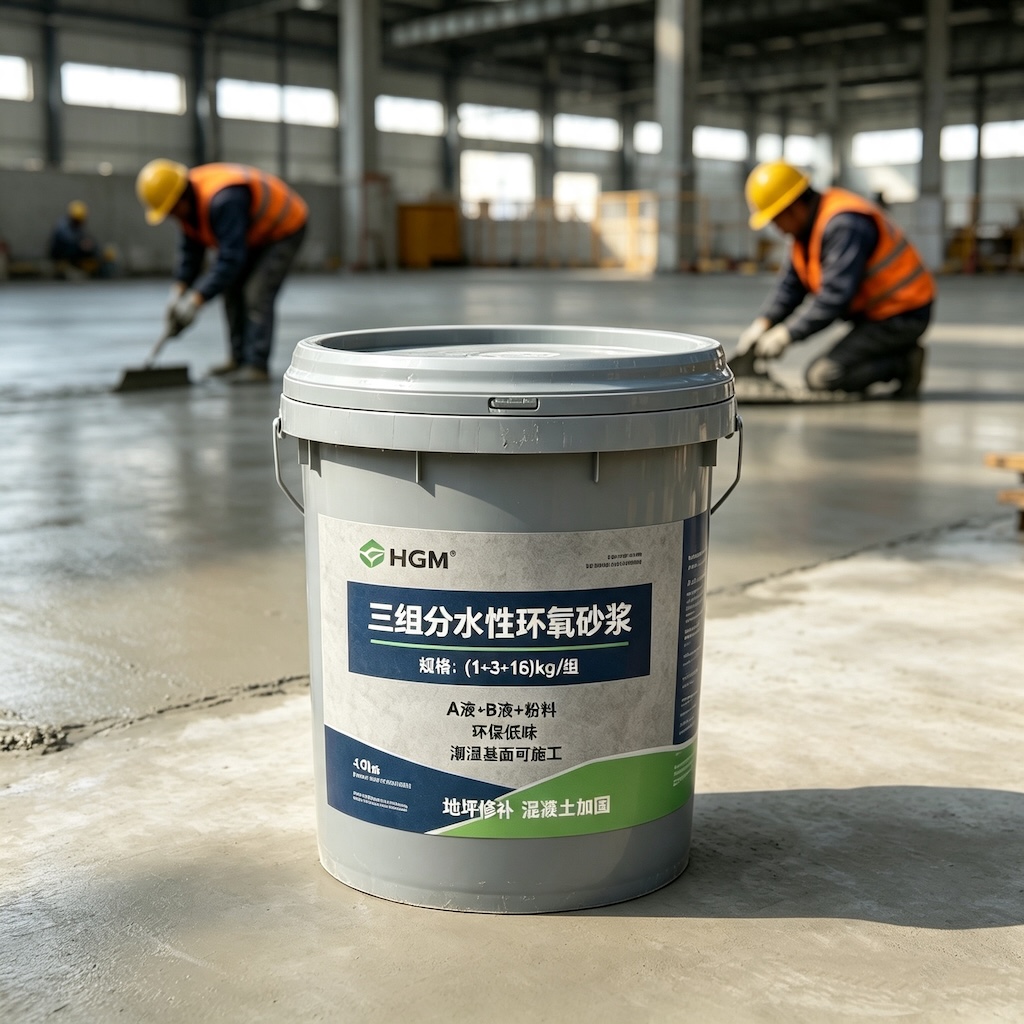 叙永三组份水性环氧砂浆